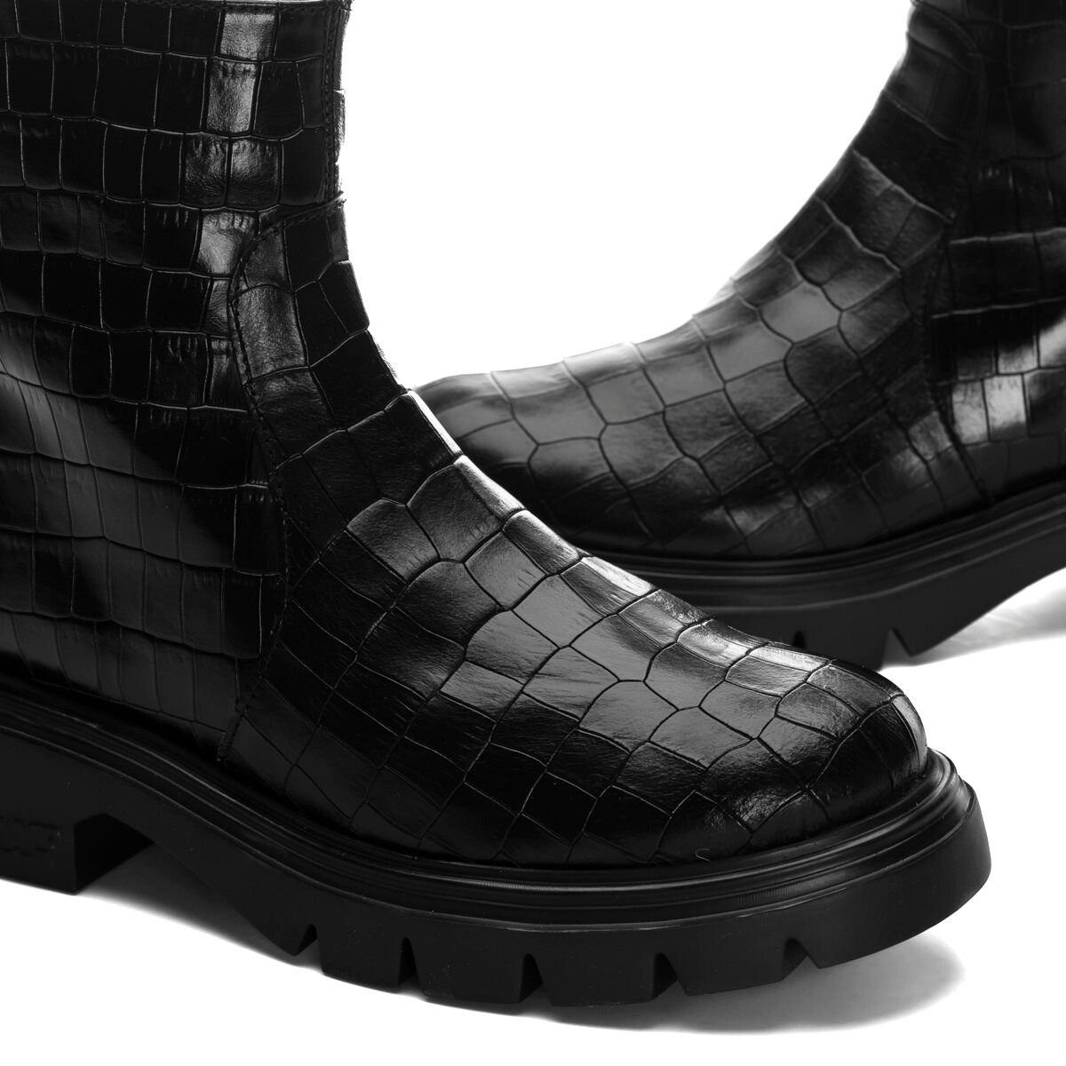 ANTONIA - Black Croc