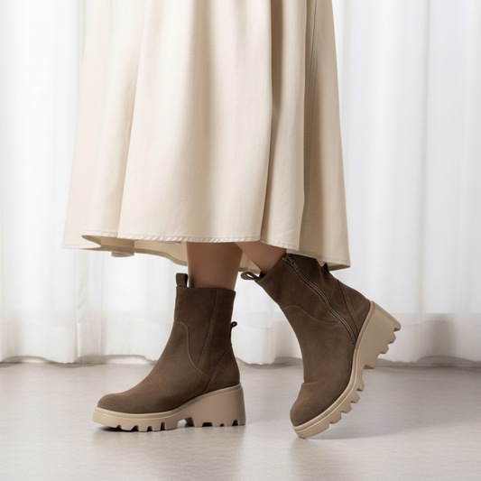 GALINA - Taupe Suede