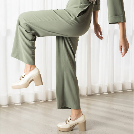 HARRIET - Cream Patent