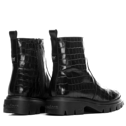 ANTONIA - Black Croc