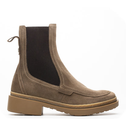 BLANCA - Taupe Suede