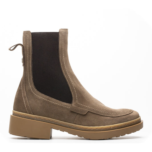 BLANCA - Taupe Suede