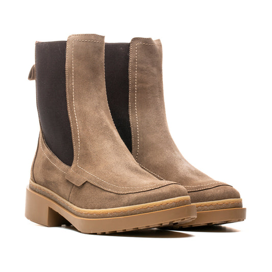 BLANCA - Taupe Suede