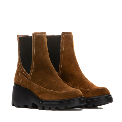 GRETCHEN - Rust Suede