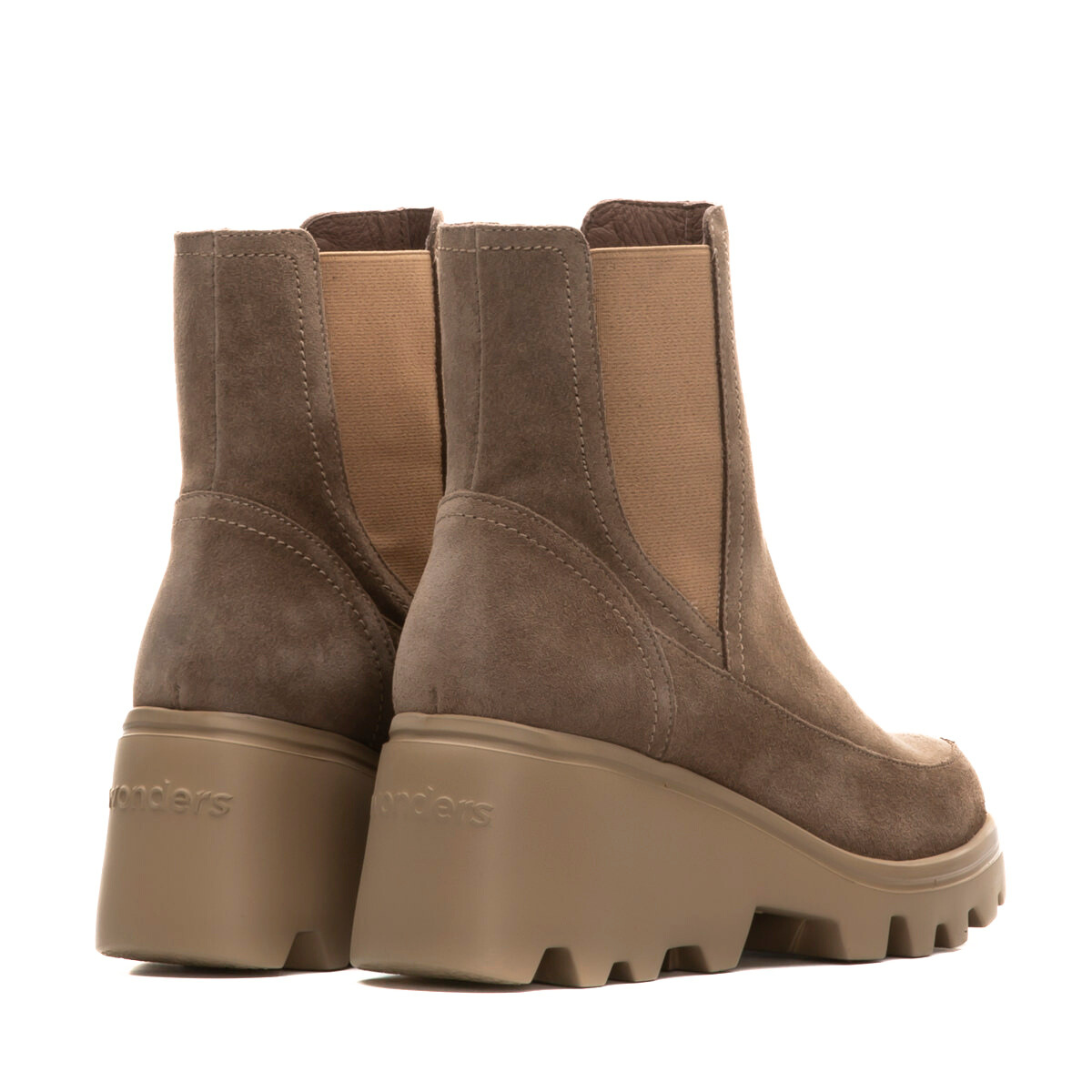 GRETCHEN - Taupe Suede