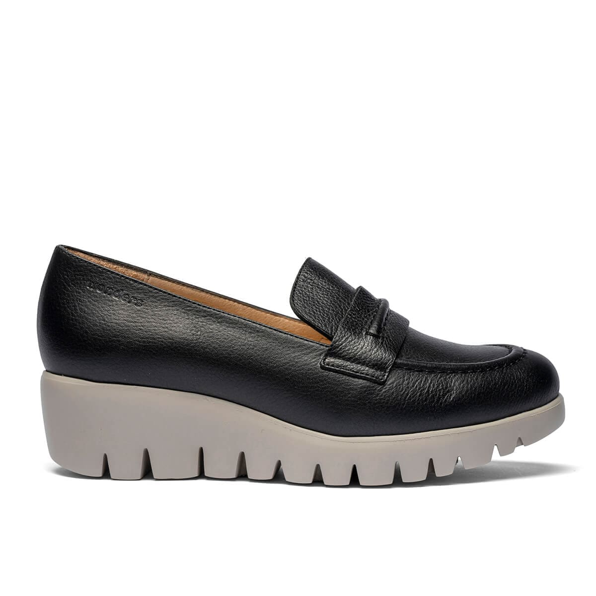 CAPRI (Black) - Flats - Wonders Shoes