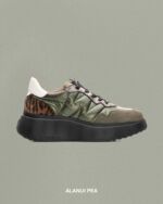 Available in 3 fun colourways, ALANUI by @wondersshoes blends bold details with all-day comfort. Showcasing metallic quilted fabric, leopard-print accents, and a chunky Wonders Fly® rubber outsole that’s ultra-light yet striking, you can pair these sneakers with jeans, athleisure, or dresses for a chic dose of edgy glamour. Made with love in Spain. 👟🇪🇸