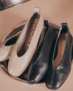 A moment for these ballet flats. 🩰⁠
⁠
Heading off for a Euro summer? ✈️ ALINKA by @wondersshoes is one of our top travel picks – and this style sure is moving quickly! Crafted with supple leather, an ultra-lightweight flexible rubber sole, and a flattering V-cut design, these ballet flats are a versatile option for any occasion. Made with love in Spain.